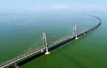 世界最長(zhǎng)的跨海大橋——港珠澳大橋