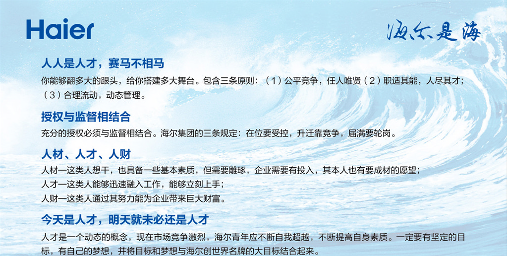 <em>海爾</em>企業文化