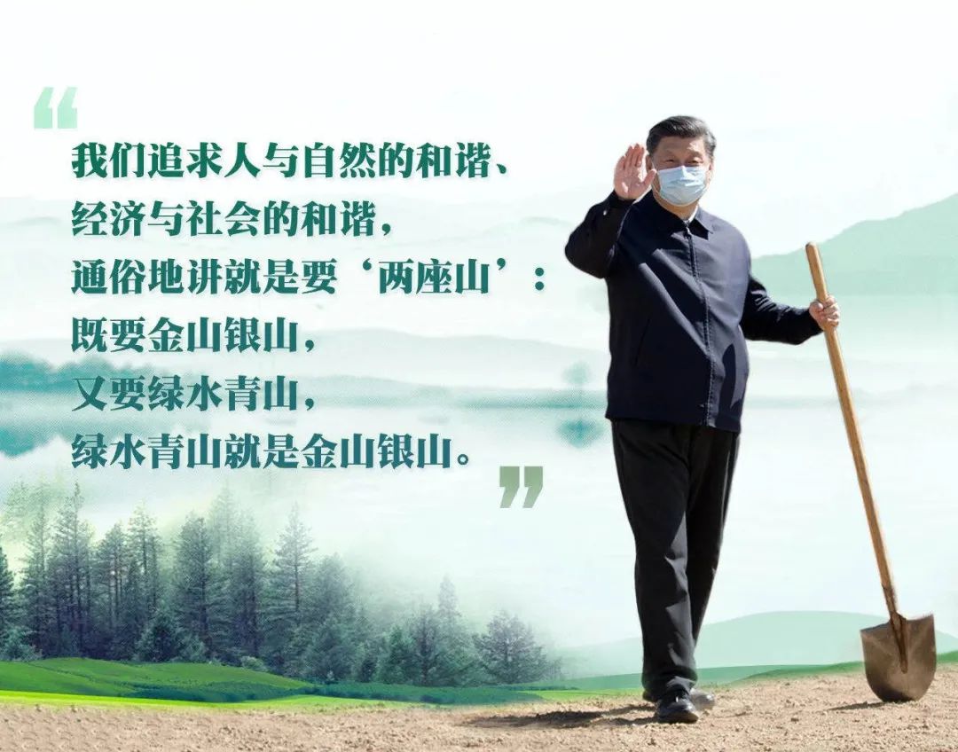 綠水青山就是金山銀山