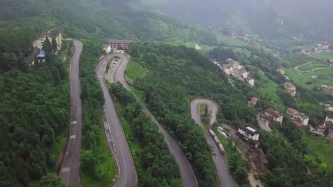 七十二道拐—貴州彎道<em>最</em>密集的盤山公路