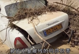 車輛遭遇的自然災害風險—車輛事故現場