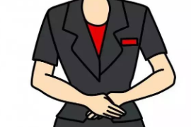 女<em>服務(wù)</em><em>顧問</em>站姿