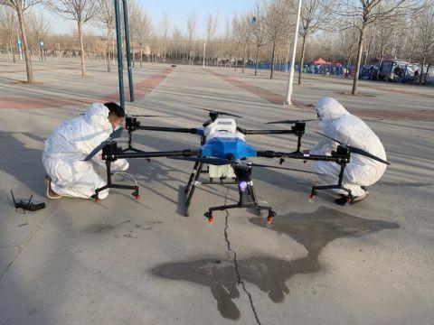 疫情防控用上高科技！平谷馬坊用無人機(jī)<em>消毒</em>