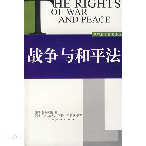 戰(zhàn)爭(zhēng)與和平法——政治類著作