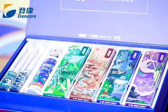 以“<em>國</em><em>潮</em>”為主題結合冷酸靈經典廣告詞打造四款產品