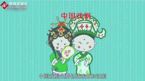 中國戲劇：主要包括<em>戲曲</em>和話劇