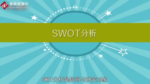 帶你了解SWOT分析——于內外部競爭環境和競爭條件下的態勢分析