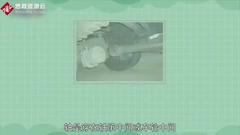 軸：穿在軸承<em>中間</em>或車輪<em>中間</em>或齒輪<em>中間</em><em>的</em>物件