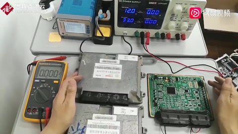 新能源汽車VCU整車控制器電路板實戰維修—電動汽車維修培訓