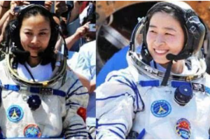 中國兩位最美航天員王亞平和劉洋