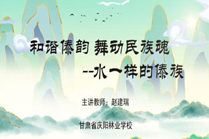 <em>微</em><em>課</em>：學前教育專業(yè)《和諧傣韻 舞動民族魂——水一樣的傣族》