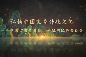 微課：早期教育、學(xué)前教育專業(yè)《舞蹈基礎(chǔ)—弘揚(yáng)中國優(yōu)秀傳統(tǒng)文化—中國古典舞身韻手位腳位綜合練習(xí)》