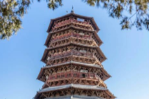 佛宮寺釋迦塔，又稱應縣木塔