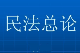 課件：法學(xué)專業(yè)《民法總論》