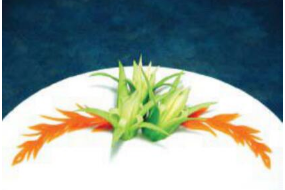 盤飾<em>的</em><em>方法</em>—半圓造型（<em>圖</em>2）