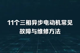 11個(gè)三相異步<em>電動(dòng)機(jī)</em>常見(jiàn)故障與維修方法