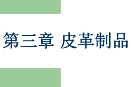 <em>課件</em>：<em>皮革</em>服裝制作與<em>工藝</em><em>專業(yè)</em>《<em>皮革</em>制品圖案設(shè)計(jì)—<em>皮革</em>制品介紹》