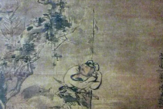 美育類資源—陳子和創(chuàng)作國(guó)畫(huà)《蘇武牧羊圖》
